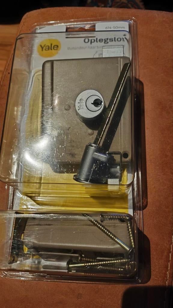 Yale oplegslot 614-50mm rechts - Nieuwstaat!, Ophalen of Verzenden, Nieuw, Slot