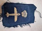 schouder embleem, Verzamelen, Militaria | Algemeen, Verzenden, Luchtmacht, Nederland, Embleem of Badge
