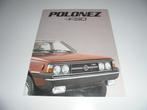 brochure FSO Polonez, Boeken, Auto's | Folders en Tijdschriften, Ophalen of Verzenden, Zo goed als nieuw, Overige merken