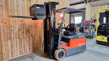 Toyota Heftruck 1.5 ton triplo met accu 2023 en lage uren! ( beschikbaar voor biedingen