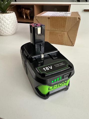 Accu voor Ryobi One plus - 6.0 Ah - 18V beschikbaar voor biedingen