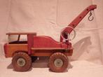 mooie vintage TAKELWAGEN van hout (Dejou, Frankrijk), Ophalen of Verzenden, Zo goed als nieuw