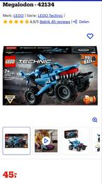 LEGO Technic Monster Jam Megalodon 42134, Ophalen of Verzenden, Nieuw, Complete set, Lego