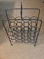 Metalen Wijnrek voor 16 flessen, Ophalen, Gebruikt, 50 tot 75 cm, 15 tot 25 flessen