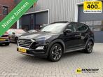 Hyundai Tucson 1.6 T-GDI Premium Panodak Navi Leer Krell Aud, 4 cilinders, Zwart, Leder, SUV of Terreinwagen