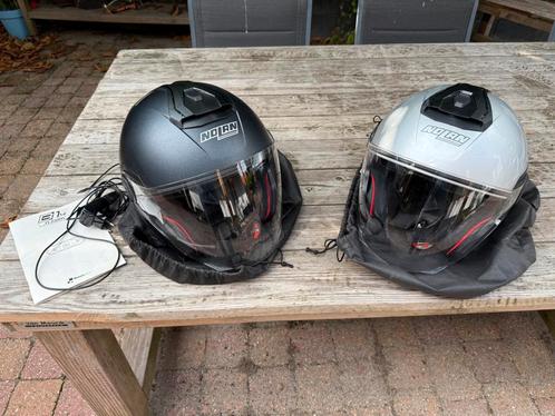 Nolan N40-5 jethelm incl geïntegreerd n-com b1.4, Motoren, Kleding | Motorhelmen, Tweedehands, Ophalen of Verzenden