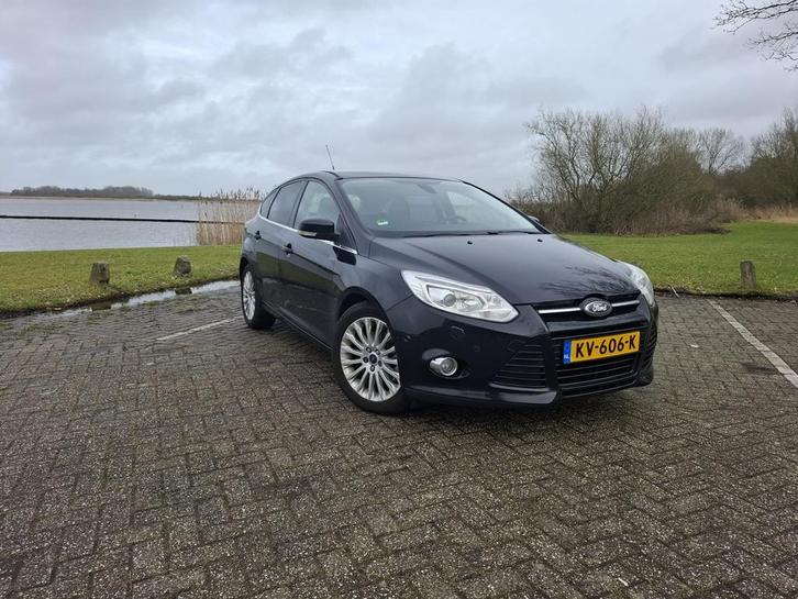 Ford Focus 1.6 Ecoboost 110KW 5-D 2012 Zwart, Auto's, Ford, Particulier, Focus, Benzine, B, Hatchback, Handgeschakeld, Geïmporteerd