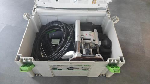 Festool OF 1010 EBQ-Plus bovenfrees + 4 frezen in Systainer, Doe-het-zelf en Verbouw, Gereedschap | Freesmachines, Gebruikt, Elektrisch