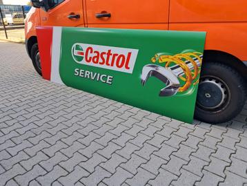Mooie Castrol reclame plaat, Breedte 300cm hoogte 100cm beschikbaar voor biedingen