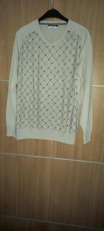 trui basic line PULLOVER herentrui KLEDING MANNEN, Ophalen of Verzenden, Zo goed als nieuw, Maat 48/50 (M), Bruin