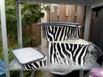 Tupperware uniek Dozen en deksel met Zebra motief, Ophalen, Nieuw, Wit