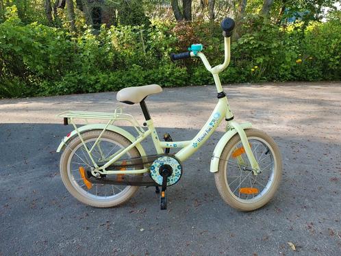 Meisjesfiets 16 inch Fun Flower Fun, Fietsen en Brommers, Fietsen | Kinderfietsjes, Gebruikt, 16 tot 20 inch, Ophalen