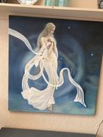 Schilderij engel 72/75 cm, Huis en Inrichting, Woonaccessoires | Schilderijen, Tekeningen en Foto's, Ophalen of Verzenden, Zo goed als nieuw
