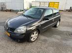 Renault Clio 1.2-16V Dynamique Luxe, Auto's, Voorwielaandrijving, Gebruikt, Metallic lak, Zwart