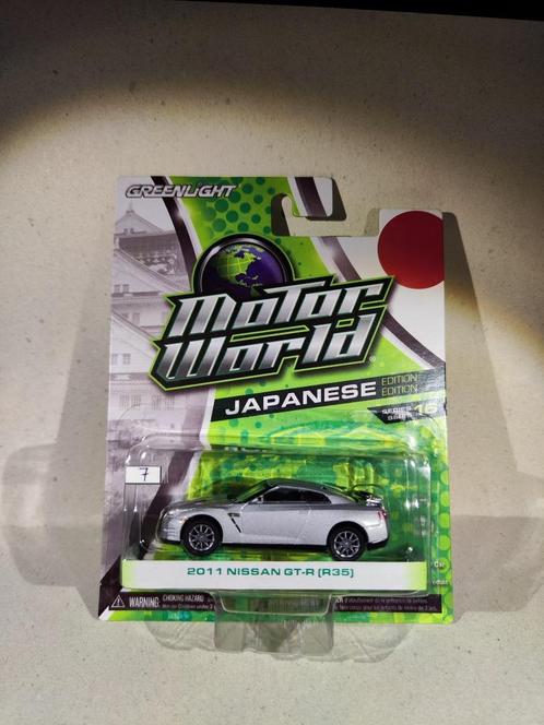 Greenlight 2011 Nissan GT-R (R35), Hobby en Vrije tijd, Modelauto's | Overige schalen, Nieuw, Auto, Ophalen of Verzenden