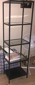 Vittsjö vitrinekast IKEA, Huis en Inrichting, Ophalen, Zo goed als nieuw