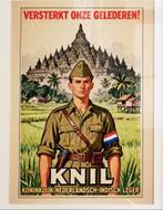 KNIL Nederlands Indie propaganda poster in lijst, Ophalen of Verzenden, Landmacht, Nederland, Foto of Poster