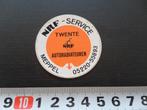 sticker NRF service twente autoradiateuren meppel, Ophalen, Zo goed als nieuw