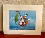 Vintage mini poster Donald Duck, Ophalen of Verzenden
