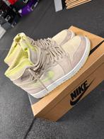 Nike air jorden 1 zoom pearl white l/fossil maat 37,5 !, Ophalen, Wit, Nike, Sneakers of Gympen