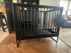 Kidsmill box zwart met boxkleed en boxzak., Kinderen en Baby's, Boxen, Ophalen, Zo goed als nieuw, Boxkleed