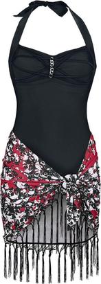 Day At The Beach Zwempak -Black Premium by EMP Maat XL, Zwart, Nieuw, Badpak, Ophalen of Verzenden