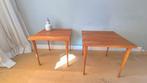 2x Deens design teakhout bijzettafels, Hans C. Andersen,1950, Ophalen