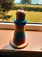 Houten stapeltoren hout vuurtoren, Ophalen of Verzenden, Zo goed als nieuw, Overige typen