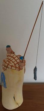 Visser vis vissen beeld sculptuur groot en breed, Ophalen of Verzenden