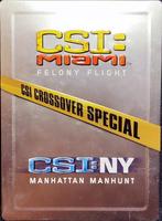 CSI Miami & NY Crossover Manhattan Manhunt metal case, Cd's en Dvd's, Dvd's | Tv en Series, Ophalen of Verzenden, Zo goed als nieuw