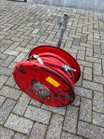 Brand haspel, Ophalen