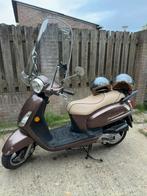 Sym Fiddle 2 met 2 helmen en slot, Ophalen, Gebruikt, Maximaal 45 km/u, Benzine