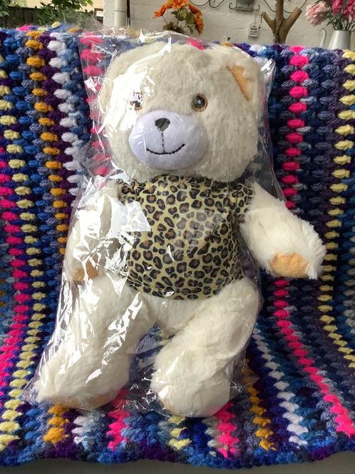 Robijn beertje panter shirt tbv KIKA, Kinderen en Baby's, Speelgoed | Knuffels en Pluche, Zo goed als nieuw, Beer, Ophalen of Verzenden