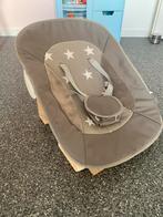 Baby zitje met houten onderstel, Ophalen of Verzenden, Gebruikt, Overige merken, Met gordel(s) of riempje(s)