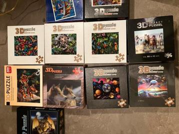 Legpuzzels 3d elk 500 stukjes nieuw en zgan beschikbaar voor biedingen