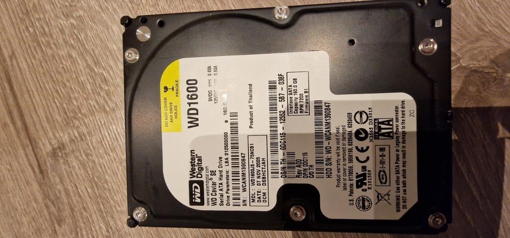 Diverse oude geheugenprintjes, harde schijven en dvd drive, Computers en Software, Harde schijven, Ophalen of Verzenden, Zo goed als nieuw