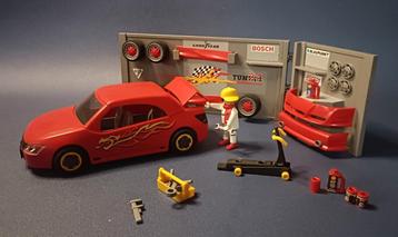 Playmobil 4321 Sportwagen met Tuning Werkplaats  beschikbaar voor biedingen