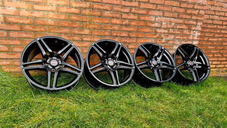 ❗️Superstaat Orginele Borbet 18 inch 5x112 velgen, Auto-onderdelen, Banden en Velgen, Velg(en), Zomerbanden, 18 inch, 225 mm, Gebruikt