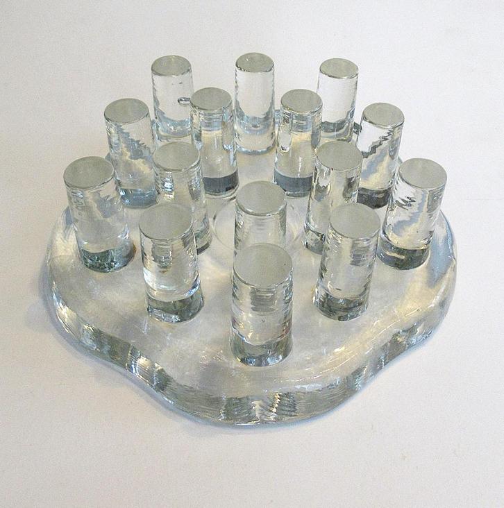 Georgeshutter art glas vintage theepot warmer WDuitsland '70, Antiek en Kunst, Antiek | Keukenbenodigdheden, Ophalen of Verzenden