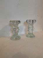 Pukeberg Glasbruk glazen design kandelaars