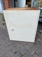 Bruynzeel jaren 60 piet zwart kastje, Ophalen, Gebruikt, Zwart, Minder dan 100 cm