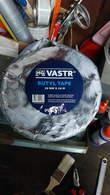 VAST-R Butyl Tape 30mm x 20m beschikbaar voor biedingen