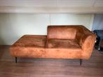 Leren lounche bankje, Ophalen, 150 tot 200 cm, Tweepersoons, 75 tot 100 cm