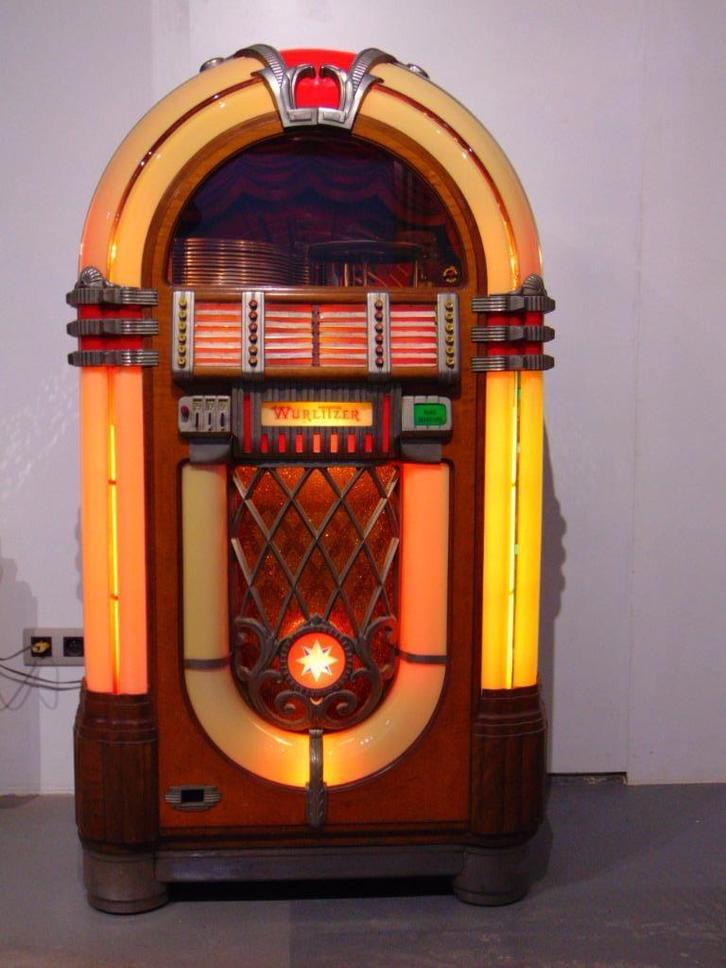 Wurlitzer 1015 - 78RPM Jukebox, Verzamelen, Automaten | Jukeboxen, Gebruikt, Wurlitzer, Voor 1950, Met singles, Ophalen