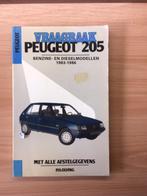 vraagbaak Peugeot 205 benzine en diesel 1983 - 1986  194 pag, Ophalen of Verzenden