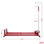 Zitmaaierlift rood | 400 kg, Verzenden, Nieuw, 120 cm of meer