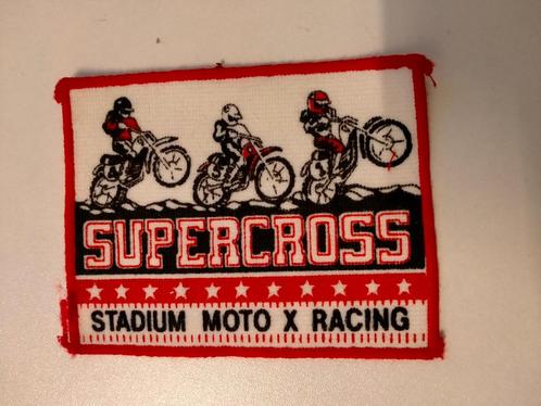 Supercross Stadium Moto X Racing motor race patch, Verzamelen, Sportartikelen en Voetbal, Nieuw, Verzenden