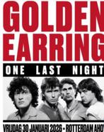 2x zitplaatsen Golden Earring Ahoy 30 jan 2026, Tickets en Kaartjes, Twee personen, Januari