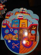 Pop-up Sinterklaas Stoomboot met 6 poppetjes, Diversen, Sinterklaas, Ophalen of Verzenden, Gebruikt