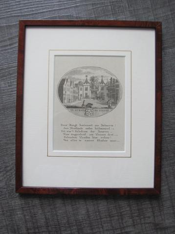 Leiden - Leyden - antieke gravure uit 1799 beschikbaar voor biedingen